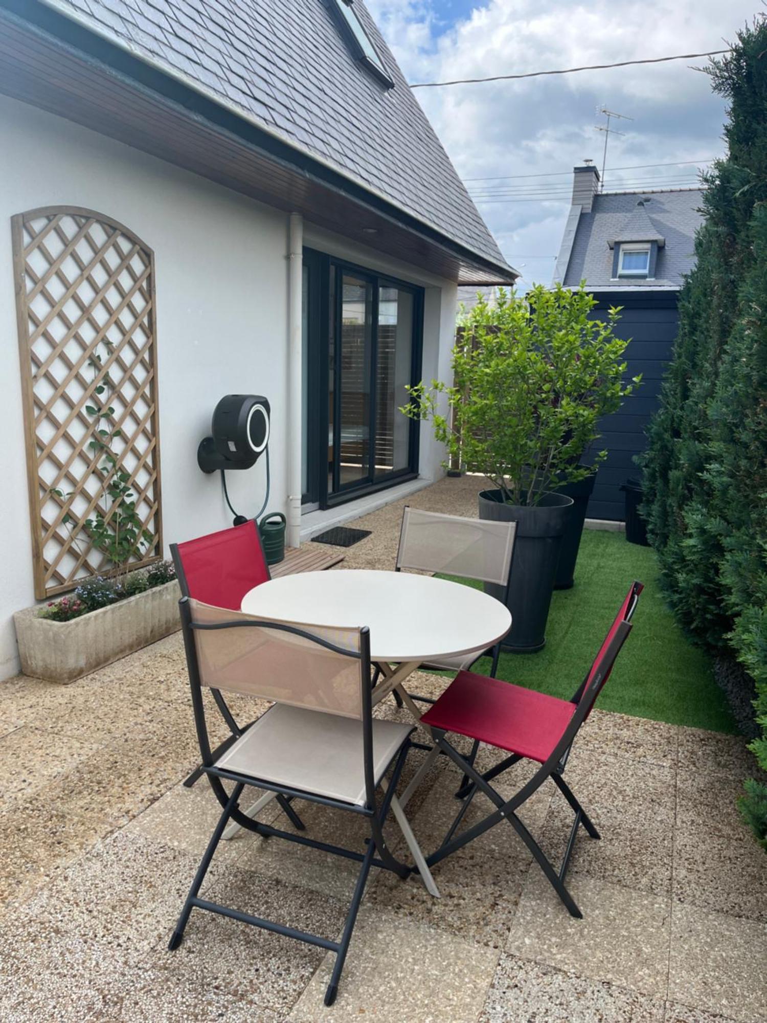 Au Jardin Ginkgo Apartment Quimper Exterior photo